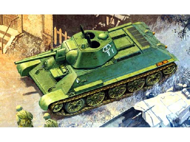 T-34/76 Mod.1942 Hexagonal Turret Soft Edge Type - Smart Kit - image 1