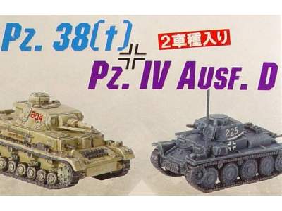 Panzer Korps - Pz.38(t) + Pz.IV Ausf.D - 2 models - image 1