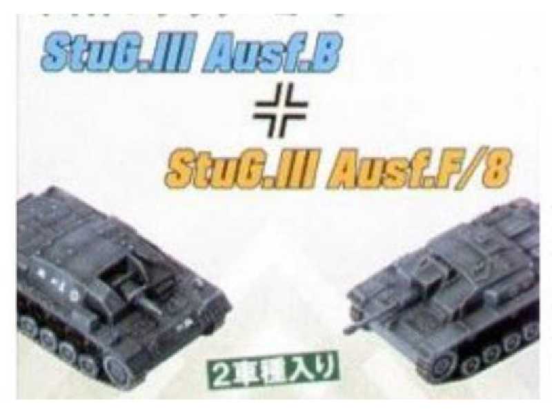 Panzer Korps - German StuG.III Ausf.F/8 + StuG.III Au - 2 models - image 1