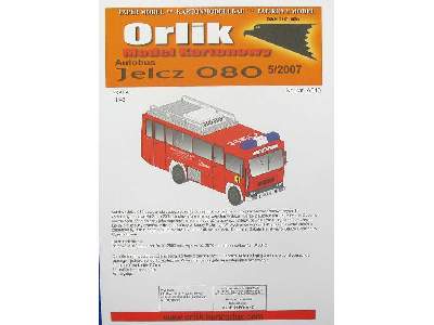 Autobus Jelcz 080 w wersji wozu dowodzenia straży pożarnej - image 2