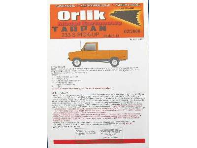 Samochód Tarpan 233S PICK-UP - image 2