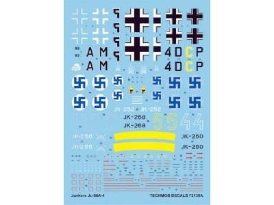 Decals - Junkers Ju 88A-4 - image 1
