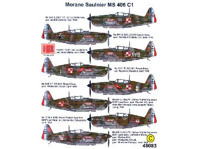 Decals - Morane-Saulnier MS.406C1 - image 2
