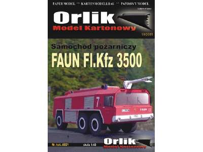 Samochód pożarniczy Faun Fl.Kfz 3500 - image 1
