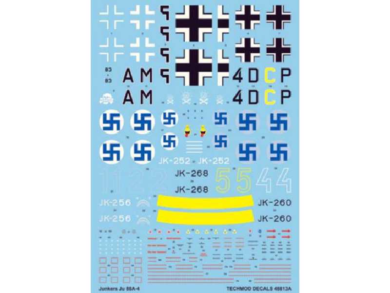 Decals - Junkers Ju 88A-4 - image 1