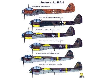 Decals - Junkers Ju 88A-4 - image 2