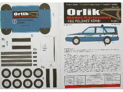 FSO Polonez Kombi &quot;Policja' - image 2