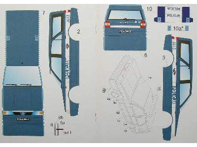 FSO Polonez Kombi &quot;Policja' - image 3