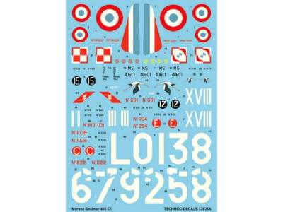 Decals - Morane-Saulnier MS.406C1 - image 1