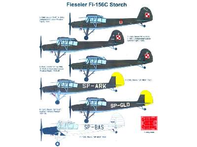 Decals - Fieseler Fi 156C Storch - image 2