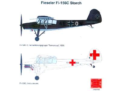 Decals - Fieseler Fi 156C Storch - image 2