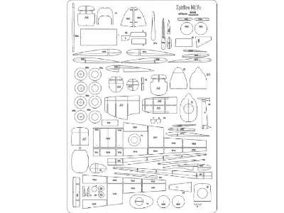 Zestaw Lasrerowy SPITFIRE MK.VC - image 1