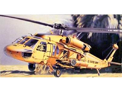 UH-60A Desert Hawk w/Paints and Glue - image 1