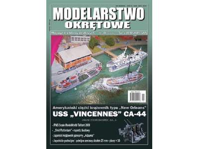 Modelarstwo Okrętowe nr 26 1-2010 ciężki krążownik USS VIN - image 1