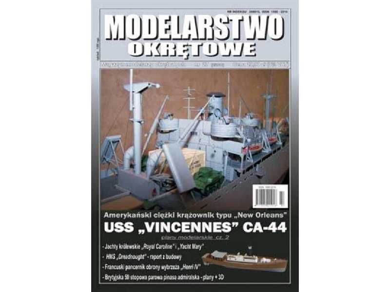 Modelarstwo Okrętowe nr 27 2-2010  ciężki krążownik USS VI - image 1