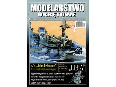 Modelarstwo Okrętowe nr 29 4-2010 krążownik LIBIA - image 1