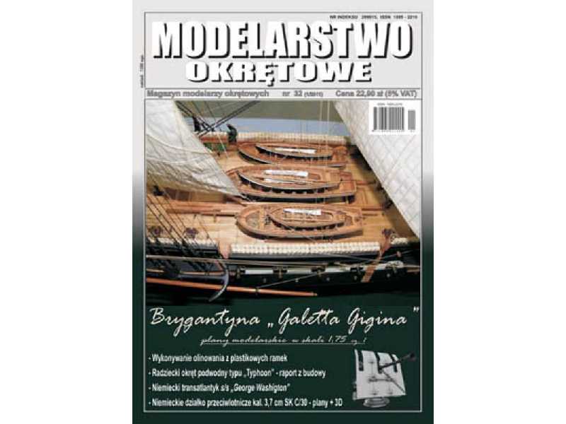 Modelarstwo Okrętowe nr 32 1-2011 brygantyna GALLETA GIGIN - image 1