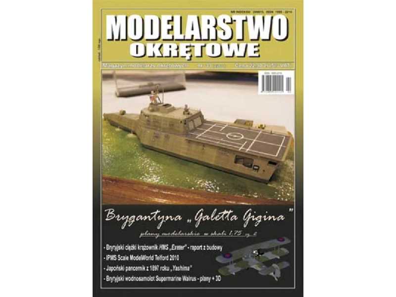 Modelarstwo Okrętowe nr 33 2-2011 brygantyna GALLETA GIGIN - image 1