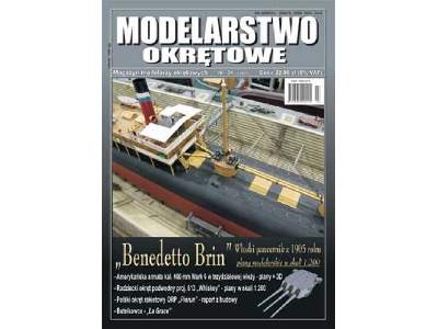 Modelarstwo Okrętowe nr 34 3-2011 Pancernik Benedetto Brin - image 1