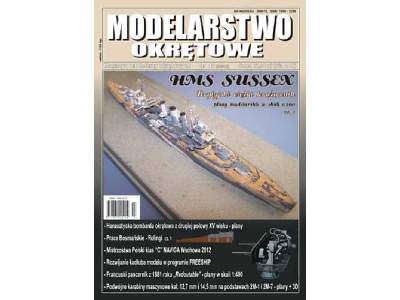 Modelarstwo Okrętowe nr 40 3-2012 HMS SUSSEX - image 1