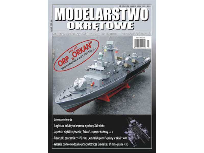 Modelarstwo Okrętowe nr 42 ORP ORKAN&quot; cz.1 - image 1