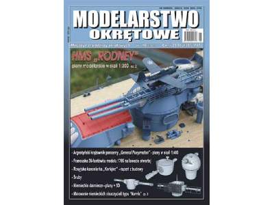 Modelarstwo Okrętowe nr 49 6-2013 HMS Rodney&quot; cz.2 - image 1