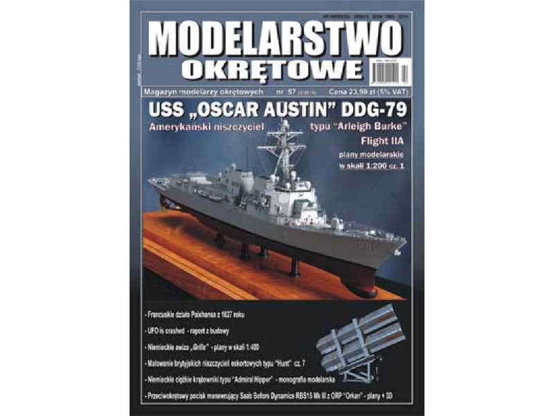 Modelarstwo Okrętowe nr 57 2-2015 USS OSCAR AUSTIN&quot;, - image 1