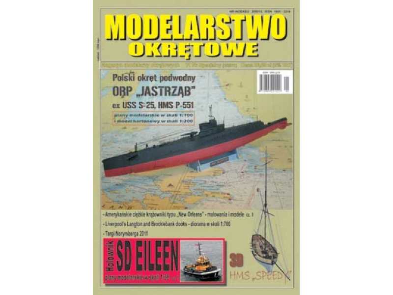 Modelarstwo Okrętowe nr 11 1-2011 ORP JASTRZĄB&quot;, HMS - image 1