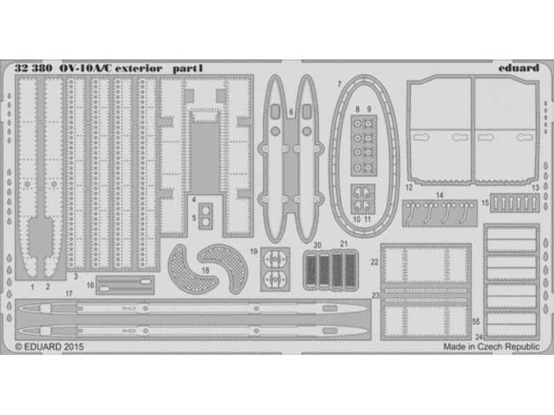 OV-10A/ C exterior 1/32 - Kitty Hawk - image 1