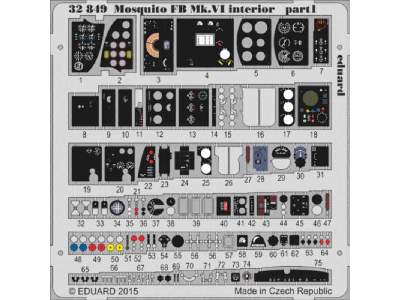 Mosquito FB Mk. VI interior 1/32 - Tamiya - image 1