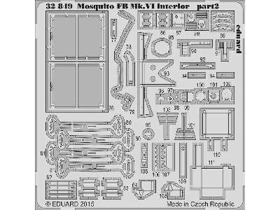 Mosquito FB Mk. VI interior 1/32 - Tamiya - image 2