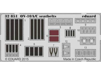 OV-10A/ C seatbelts 1/32 - Kitty Hawk - image 1