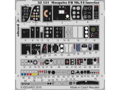 Mosquito FB Mk. VI interior 1/32 - Tamiya - image 1