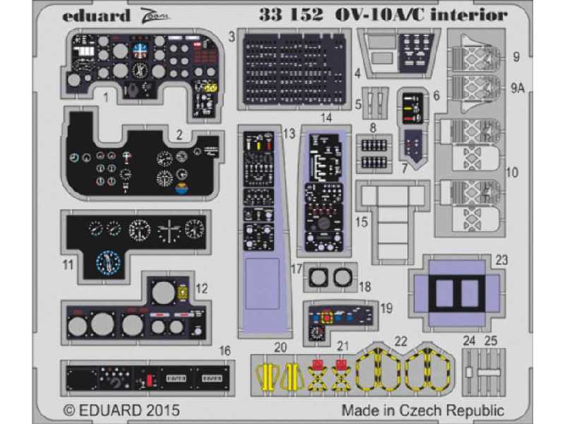 OV-10A/ C interior 1/32 - Kitty Hawk - image 1