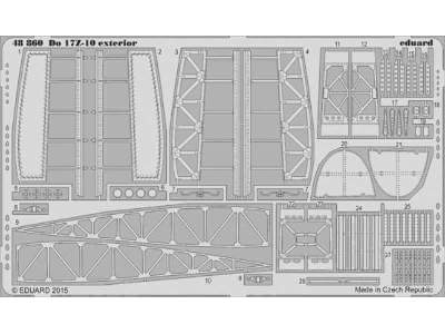 Do 17Z-10 exterior 1/48 - Icm - image 1