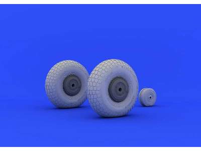 Mosquito Mk. VI wheels 1/32 - Tamiya - image 2