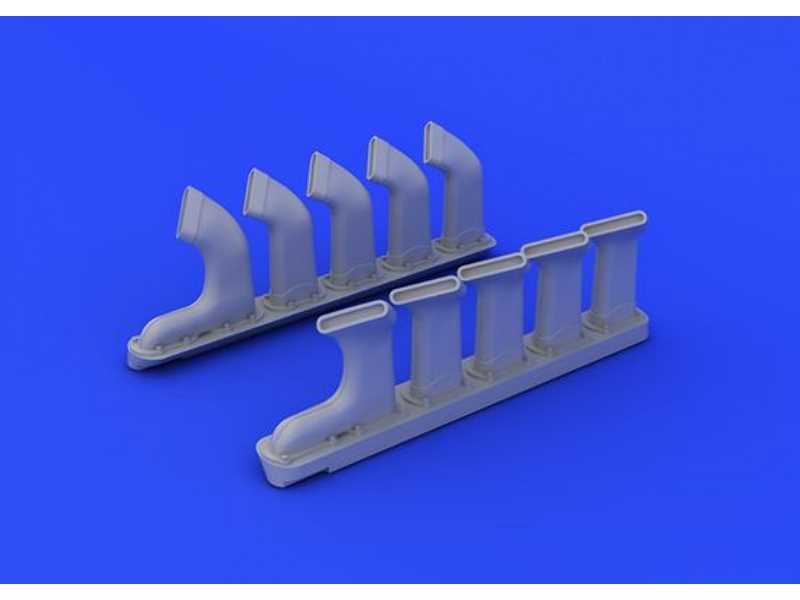 Mosquito Mk. VI exhaust stacks 1/32 - Tamiya - image 1 Mosquito Mk. VI exhaust stacks 1/32 - Tamiya - image 1