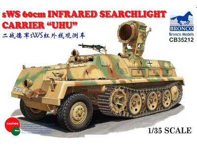 sWS 60cm Infared Searchlight Carrier UHU - image 1