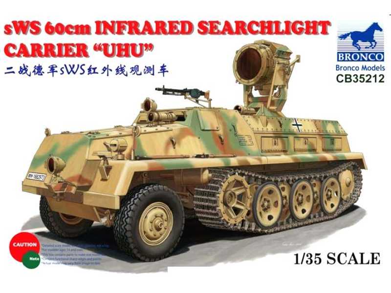 sWS 60cm Infared Searchlight Carrier UHU - image 1