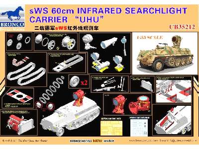 sWS 60cm Infared Searchlight Carrier UHU - image 2