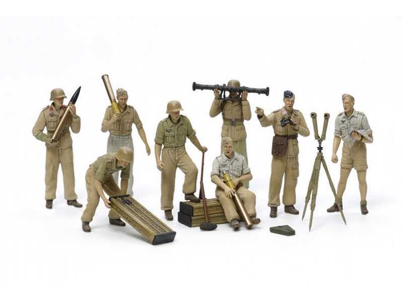 German Artillery Crew Set - Africa Corps Luftwaffe - image 1