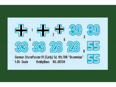 German SturmPanzer IV early  Sd. Kfz.166 Brummbar - image 3