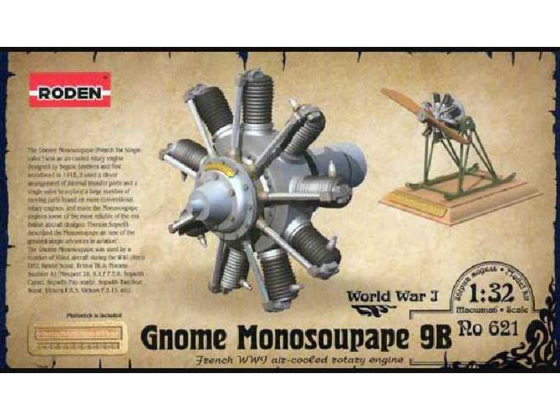 Silnik Gnome Monosoupape 9B - image 1