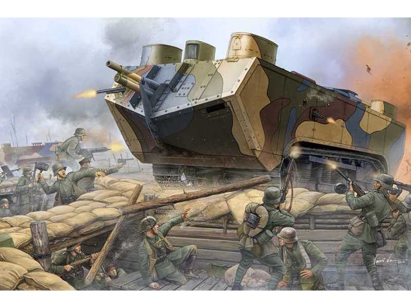 French Saint-Chamond Heavy Tank - Early  - image 1