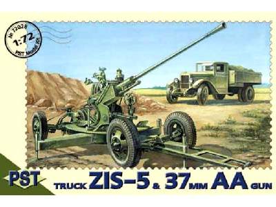 61-K 37mm AA Gun with ZIS-5 Truck - image 1