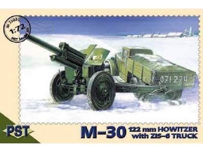 M-30 122 mm Howitzer with ZIS-6 Truck - image 1