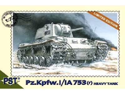 Pz. Kpfw. I/IA753 (r) Heavy Tank (German) - image 1