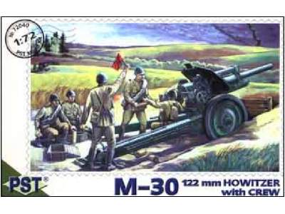 M-30 122 mm Howitzer with Crew - image 1