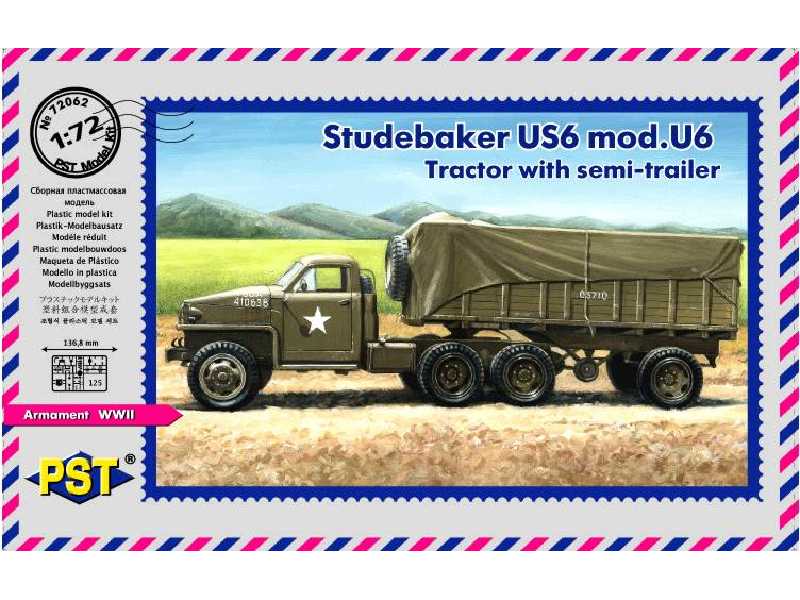 Studebaker US6 Tractor with semi-trailer - image 1 Studebaker US6 Tractor with semi-trailer - image 1