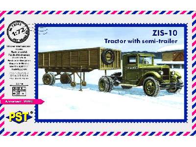 ZIS-10 Tractor with semi-trailer - image 1